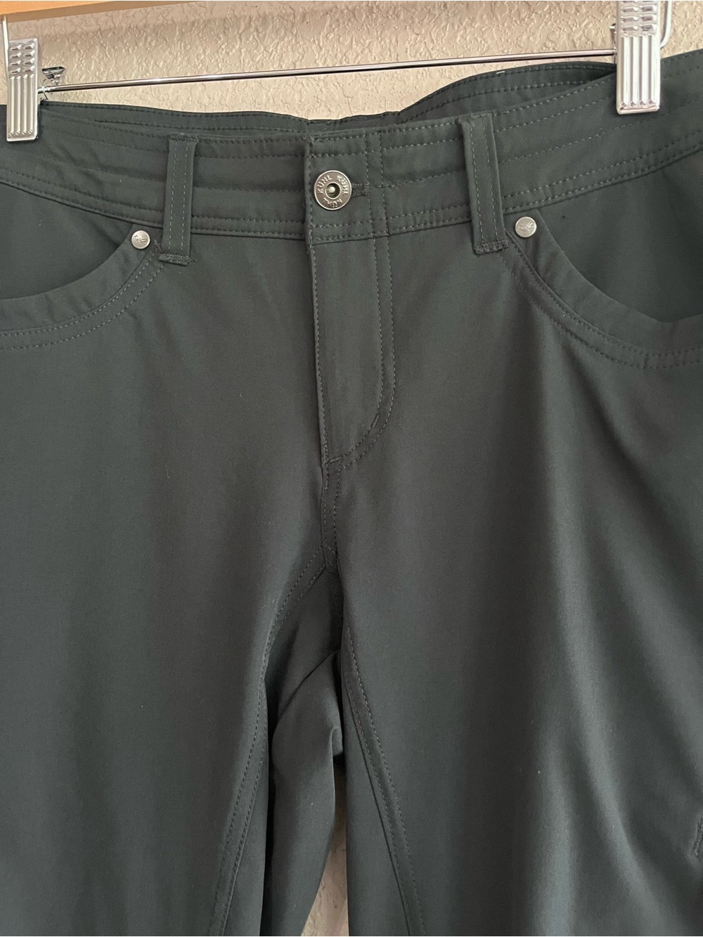 KUHL Freeflex Roll-Up Hiking Pants Koal Size 8 Reg 6326 Cargo Convertible - Picture 12 of 16